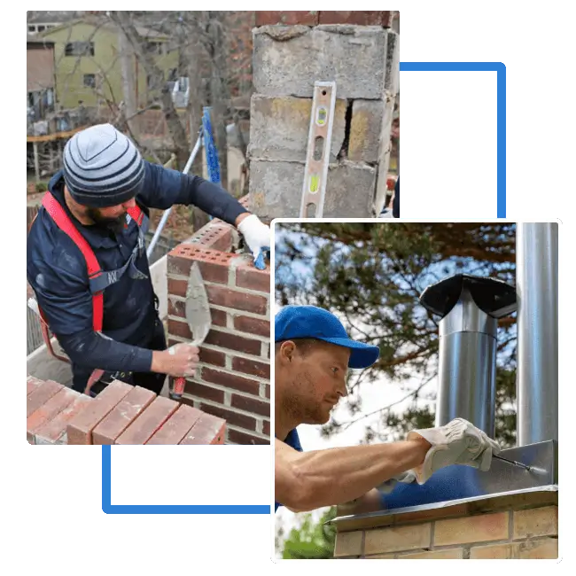 Various-chimney-vent-installation