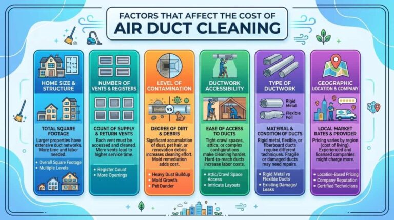 factors-that-affect-the-cost-of-air-duct-cleaning